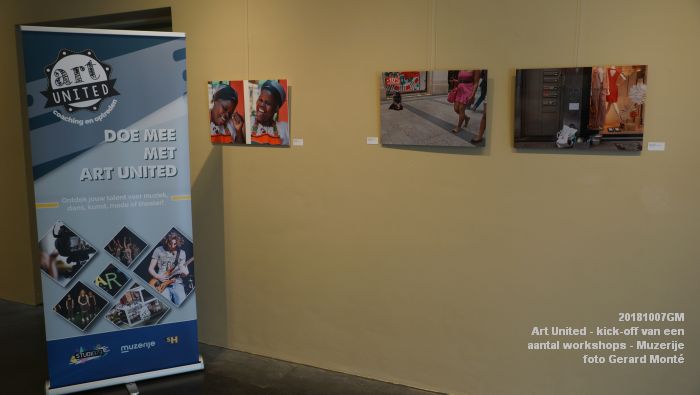 DSC08024- Art United - kick-off van theater - beeldende kunst - dans - muziek - Muzerije - 7okt2018 -  foto GerardMontE web