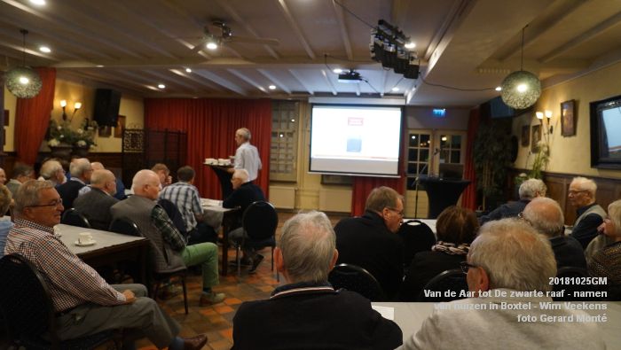 aDSC09964- Van de Aar tot De zwarte raaf - Wim Veekens over huizennamen in Boxtel - 25okt2018 - foto GerardMontE web aDSC09964- Van de Aar tot De zwarte raaf - Wim Veekens over huizennamen in Boxtel - 25okt2018 - foto GerardMontE web