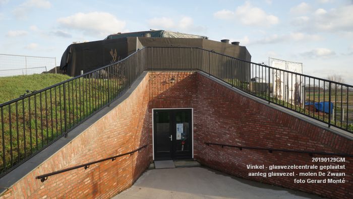 DSC03325 - Vinkel - aanleg glasvezel - glasvezelcentrale - molen De Zwaan  - 29jan2019 -  foto GerardMontE web
