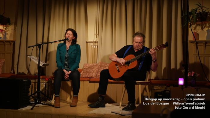 bDSC08856- Hangop op woensdag -  open podium - WillemTweeFabriek - Duo Los del Bosque - 6febr2019 -  foto GerardMontE web