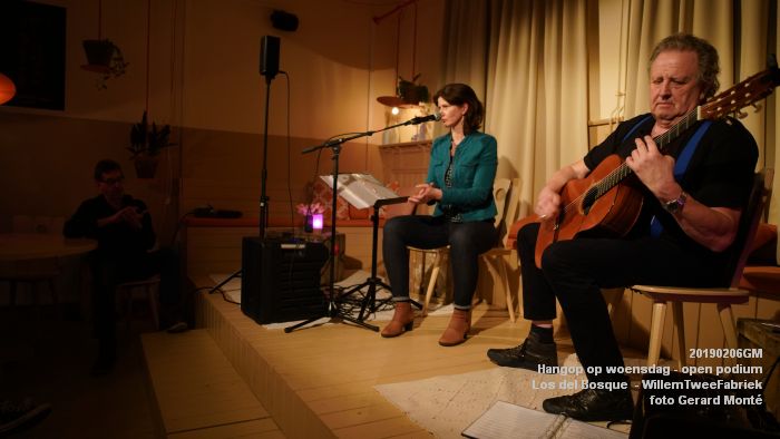 bDSC08892- Hangop op woensdag -  open podium - WillemTweeFabriek - Duo Los del Bosque - 6febr2019 -  foto GerardMontE web