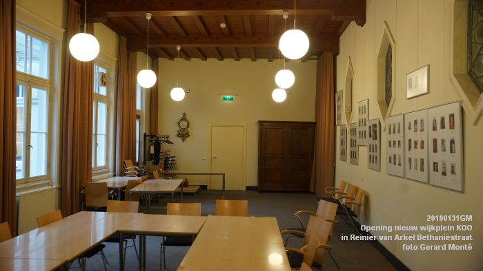 DSC03430 - Opening nieuw wijkplein KOO - in Reinier van Arkel Bethaniestraatt - 30jan2019 -  foto GerardMontE web