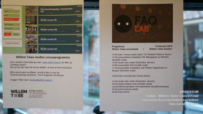 DSC08362 - Faqlab concerten en presentaties cursisten - Willem Twee Concertzaal - 3febr2019 -  foto GerardMontE web