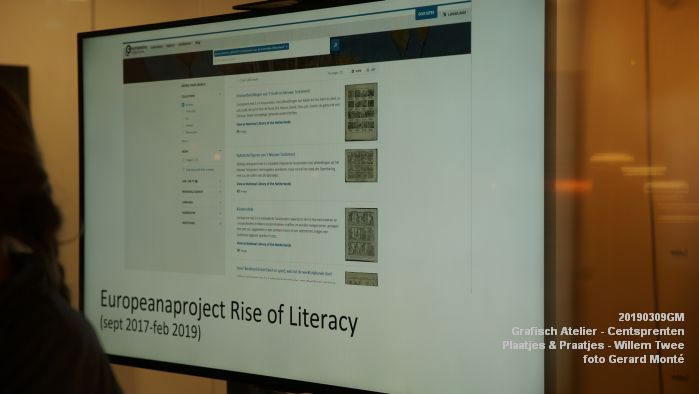 DSC07805- Grafisch Atelier - Plaatjes en Praatjes - Centsprenten - Willem Twee - 9mrt2019 -  foto GerardMontE web