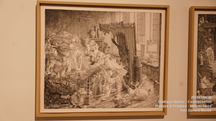 DSC07834- Grafisch Atelier - Plaatjes en Praatjes - Centsprenten - Willem Twee - 9mrt2019 -  foto GerardMontE web
