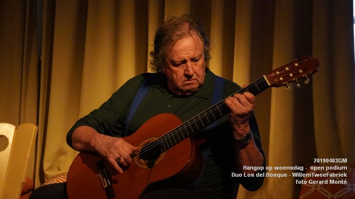 gDSC00445- Hangop op woensdag -  open podium - WillemTweeFabriek - Duo Los del Bosque - 3apr2019 -  foto GerardMontE web