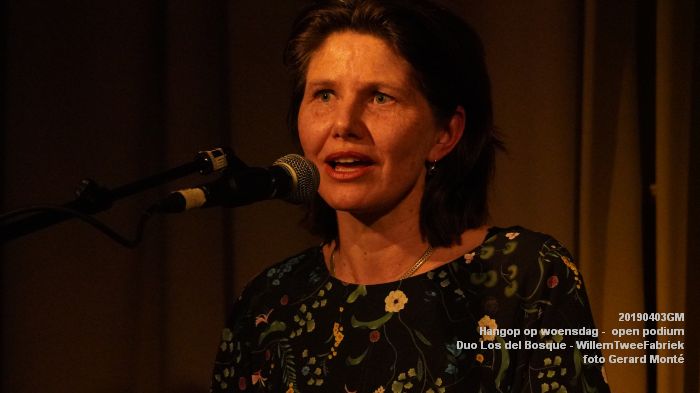 gDSC00473- Hangop op woensdag -  open podium - WillemTweeFabriek - Duo Los del Bosque - 3apr2019 -  foto GerardMontE web