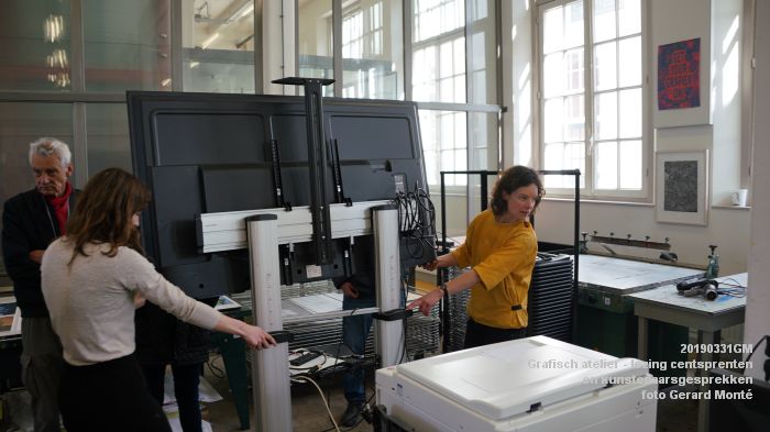 eDSC09990- Grafisch atelier - lezing over centsprenten en kunstenaarsgesprekken - 31mrt2019 -  foto GerardMontE web