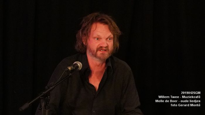 qDSC02257- Willem Twee - Muziekcafe - Melle de Boer - oude liedjes - 25apr2019 -  foto GerardMontE web