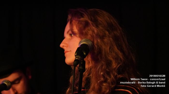 sDSC04547- Willem Twee - concertzaal muziekcafe - Borka Balogh en band - 16mei2019 -  foto GerardMontE web