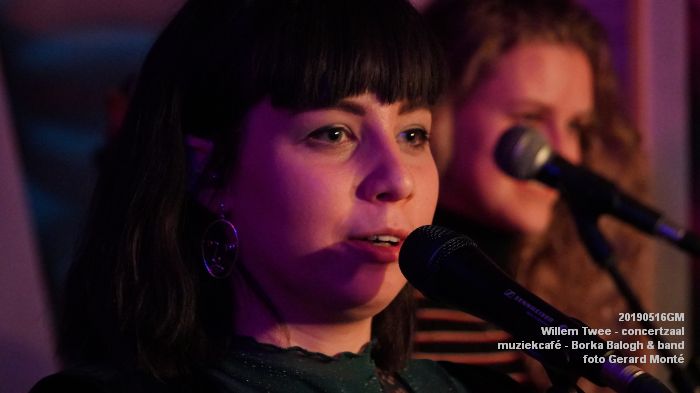 sDSC04551- Willem Twee - concertzaal muziekcafe - Borka Balogh en band - 16mei2019 -  foto GerardMontE web