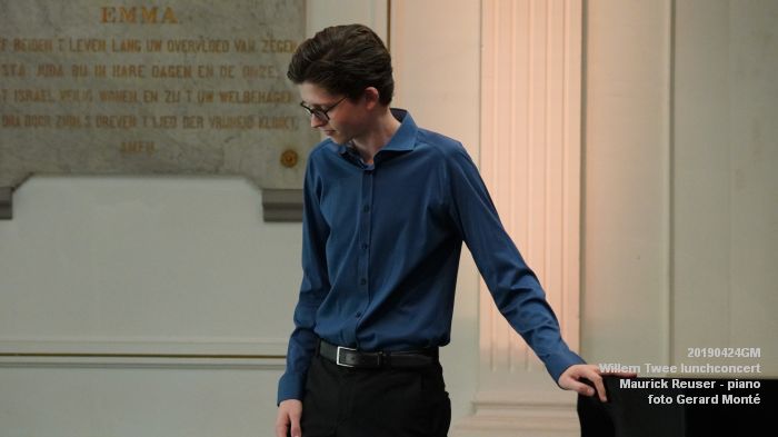 pDSC02089-  Willem Twee  lunchconcert op woensdag - Maurick Reuser piano - 24apr2019 -  foto GerardMontE web