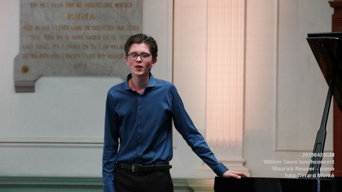 pDSC02125-  Willem Twee  lunchconcert op woensdag - Maurick Reuser piano - 24apr2019 -  foto GerardMontE web