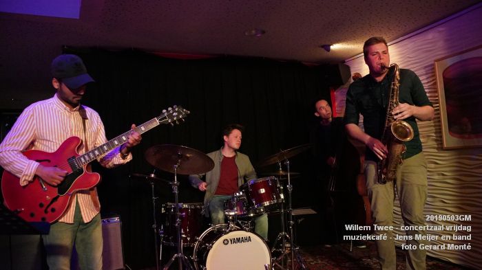 rDSC03171- Willem Twee - concertzaal muziekcafe - Jens Meijer en band - 3mei2019 -  foto GerardMontE web