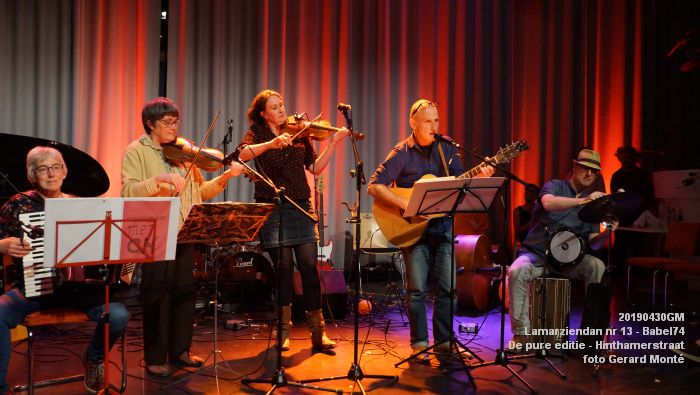 DSC01967- Lamarziendan nr 13 - De pure editie - Babel74 muzerije HHstraat - 30apr2019 - foto GerardMontE web DSC01967- Lamarziendan nr 13 - De pure editie - Babel74 muzerije HHstraat - 30apr2019 - foto GerardMontE web