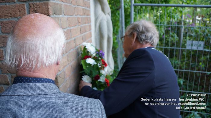 DSC03796- Gedenkplaats Haaren - herdenking WOII en opening van het seizoen - 11mei2019 -  foto GerardMontE web