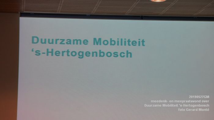 eDSC05706-DSC05721- avond Duurzame Mobiliteit s-Hertogenbosch - 27mei2019 -  foto GerardMontE web