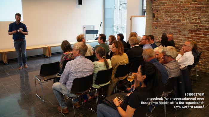 eDSC05728- avond Duurzame Mobiliteit s-Hertogenbosch - 27mei2019 -  foto GerardMontE web