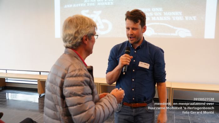 eDSC05759- avond Duurzame Mobiliteit s-Hertogenbosch - 27mei2019 -  foto GerardMontE web