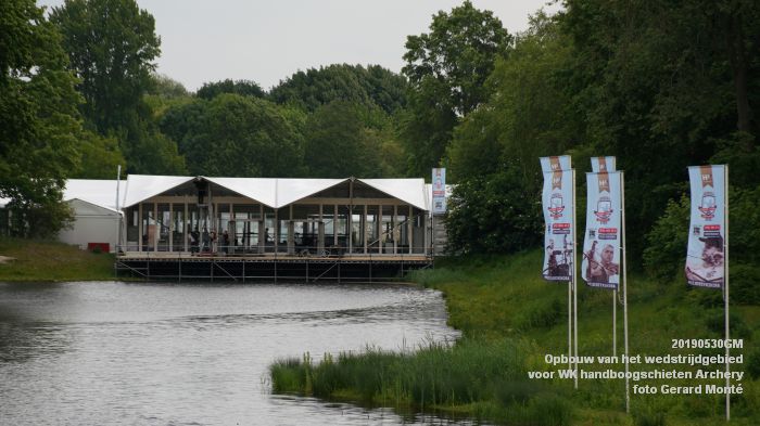 DSC06631- Opbouw van het wedstrijdgebied op het rugbyterrein van de Dukes Zuiderpark en Parade - 30mei2019 -  foto GerardMontE web