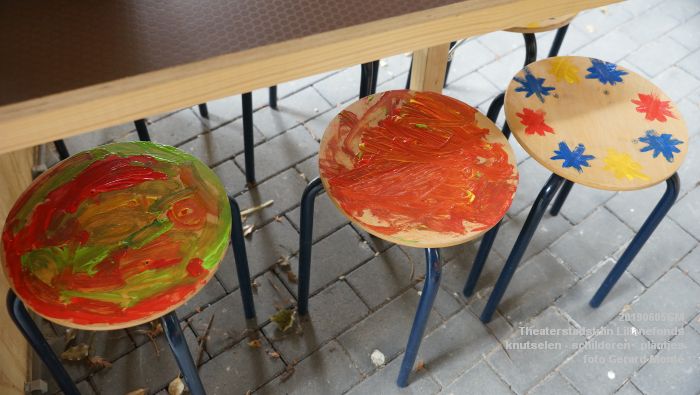 DSC00672- - Theaterstadstuin woensdagmiddag - Knutselen en schilderen - 5junii2019 -  foto GerardMontE web