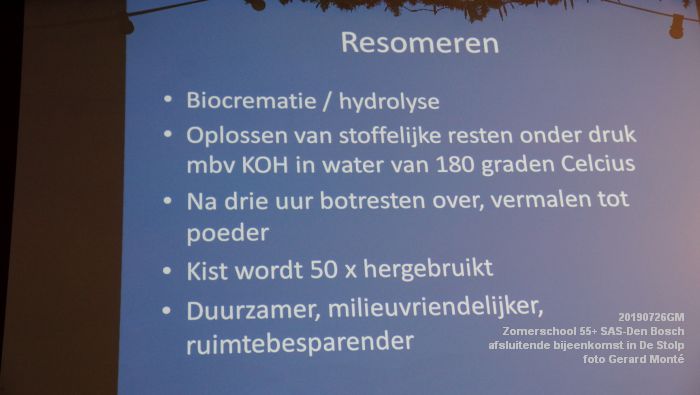 DSC04943- Zomerschool 55+ actieve senioren SAS-Den Bosch - afsluitende bijeenkomst in De Stolp Rijnstraat - 26juli2019 -  foto GerardMontE web