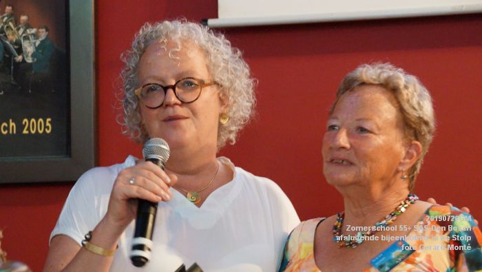 DSC04956- Zomerschool 55+ actieve senioren SAS-Den Bosch - afsluitende bijeenkomst in De Stolp Rijnstraat - 26juli2019 -  foto GerardMontE web