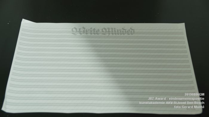 DSC02704- JBZ-Award - eindexamenexpositie kunstakademie AKV-StJoost Den Bosch in JBZ - 6aug2019 - foto GerardMontE web DSC02704- JBZ-Award - eindexamenexpositie kunstakademie AKV-StJoost Den Bosch in JBZ - 6aug2019 - foto GerardMontE web
