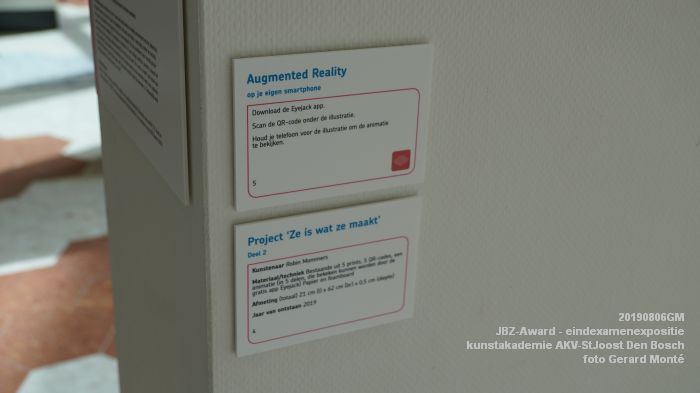 DSC02720- JBZ-Award - eindexamenexpositie kunstakademie AKV-StJoost Den Bosch in JBZ - 6aug2019 - foto GerardMontE web DSC02720- JBZ-Award - eindexamenexpositie kunstakademie AKV-StJoost Den Bosch in JBZ - 6aug2019 - foto GerardMontE web