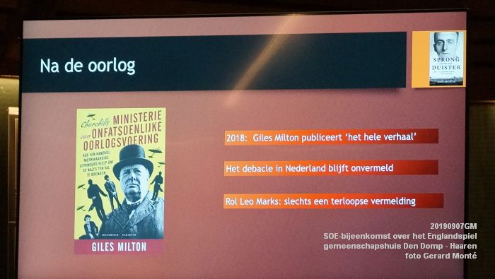 DSC06756- SOE-bijeenkomst over het Englandspiel in gemeenschapshuis Den Domp in Haaren - 7sept2019 - foto GerardMontE web