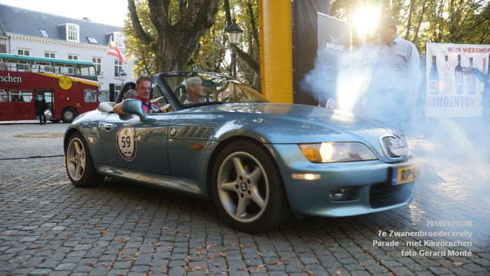 DSC08098- 7e Zwanenbroedersrally - Parade met Kikvorschen - 21sept2019 - foto GerardMontE web