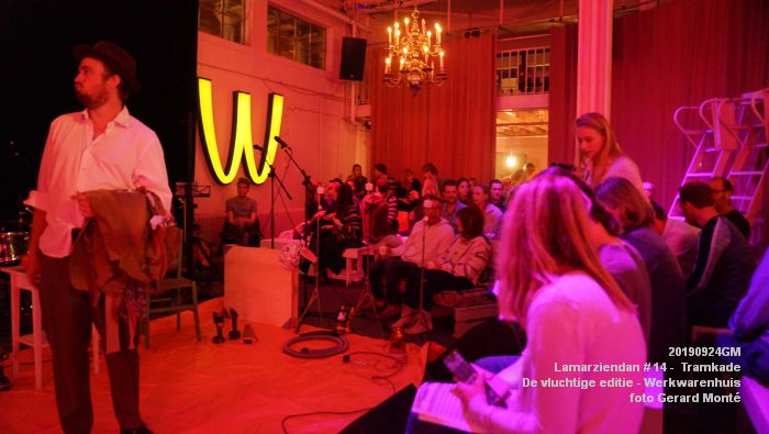DSC08410- Lamarziendan nr 14 - De vluchtige editie - Werkwarenhuis Tramkade - 24sept2019 - foto GerardMontE web