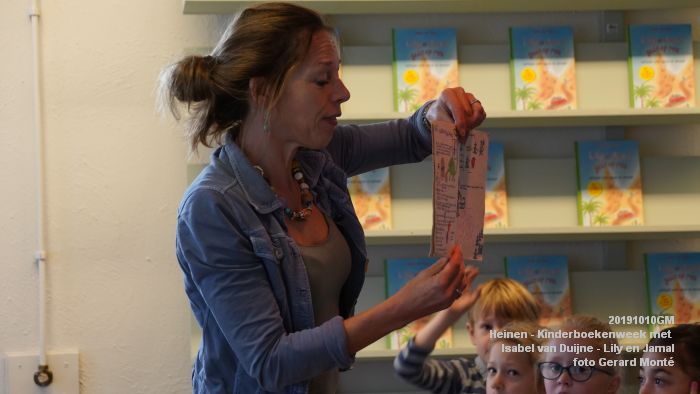 hDSC08954- Heinen Kinderboekenweek met Isabel van Duijne over Lily en Jamal gaan op reis - 10okt2019 - foto GerardMontE web