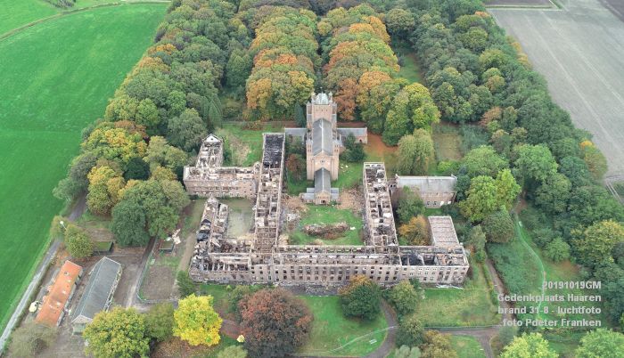 Haarendael drone Peter Franken 001-  Gedenkplaats Haaren brand 31-8 - luchtfoto Peter Franken - 19okt2019 - foto Peter Franken web