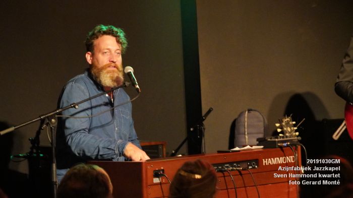 kDSC01641- Azijnfabriek Jazzkapel - Sven Hammond - 30okt2019 - foto GerardMontE web