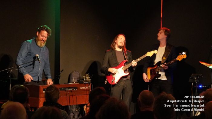 kDSC01649- Azijnfabriek Jazzkapel - Sven Hammond - 30okt2019 - foto GerardMontE web