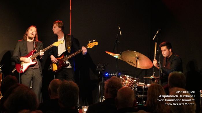 kDSC01650- Azijnfabriek Jazzkapel - Sven Hammond - 30okt2019 - foto GerardMontE web