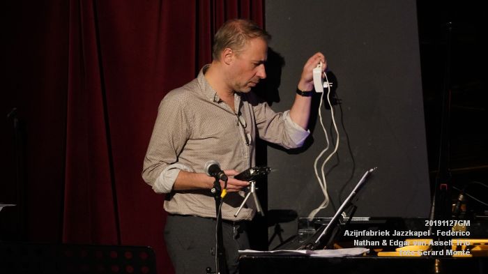LDSC03899- Azijnfabriek Jazzkapel - Federico Nathan - Edgar van Asselt Trio - 27nov2019 - foto GerardMontE web