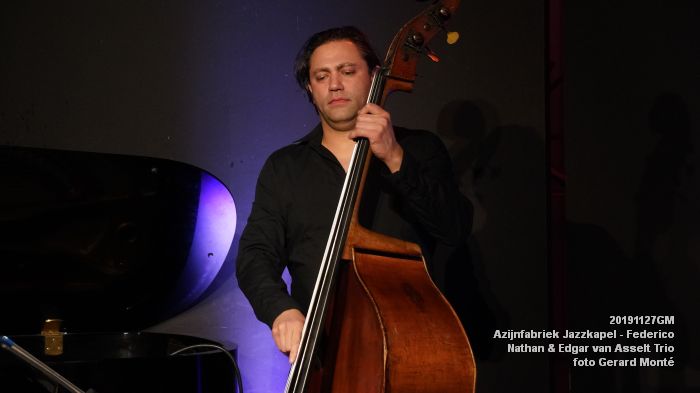 LDSC03901- Azijnfabriek Jazzkapel - Federico Nathan - Edgar van Asselt Trio - 27nov2019 - foto GerardMontE web