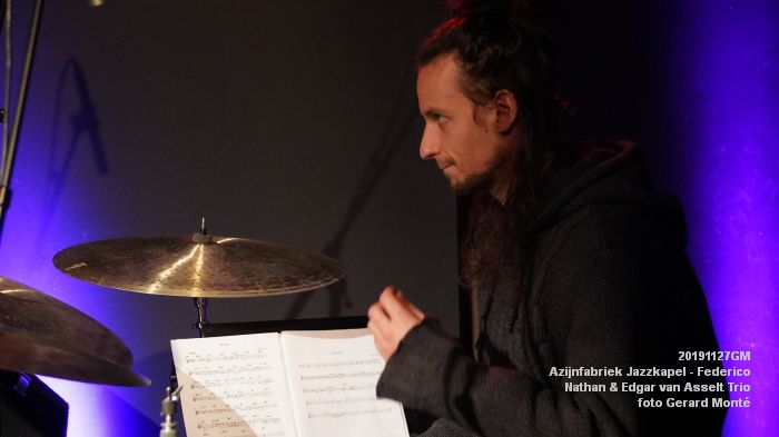 LDSC03902- Azijnfabriek Jazzkapel - Federico Nathan - Edgar van Asselt Trio - 27nov2019 - foto GerardMontE web