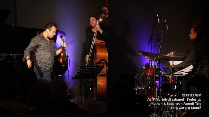 LDSC03908- Azijnfabriek Jazzkapel - Federico Nathan - Edgar van Asselt Trio - 27nov2019 - foto GerardMontE web