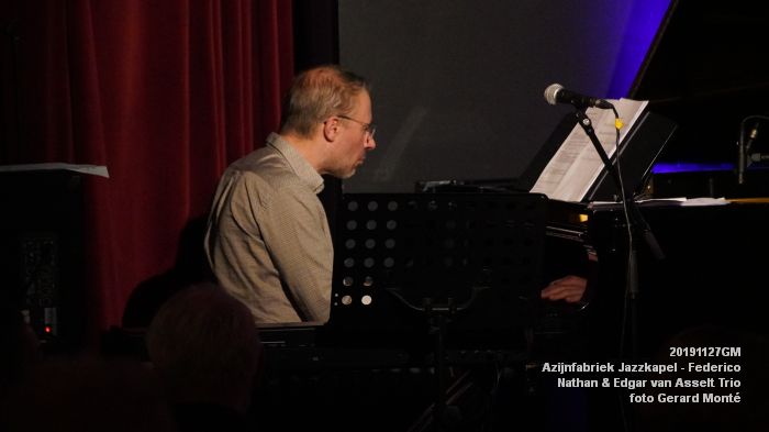 LDSC03909- Azijnfabriek Jazzkapel - Federico Nathan - Edgar van Asselt Trio - 27nov2019 - foto GerardMontE web