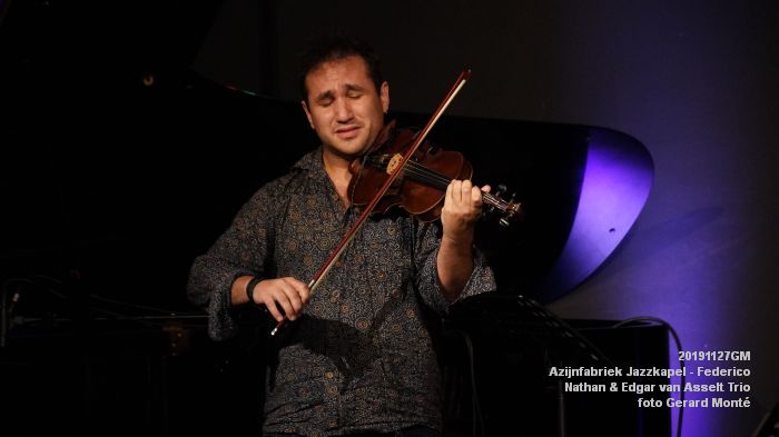 LDSC03911- Azijnfabriek Jazzkapel - Federico Nathan - Edgar van Asselt Trio - 27nov2019 - foto GerardMontE web