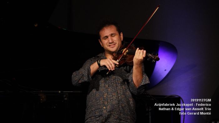 LDSC03913- Azijnfabriek Jazzkapel - Federico Nathan - Edgar van Asselt Trio - 27nov2019 - foto GerardMontE web