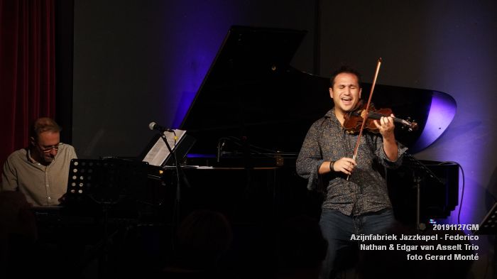 LDSC03916- Azijnfabriek Jazzkapel - Federico Nathan - Edgar van Asselt Trio - 27nov2019 - foto GerardMontE web