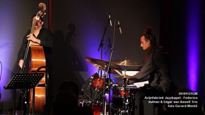 LDSC03917- Azijnfabriek Jazzkapel - Federico Nathan - Edgar van Asselt Trio - 27nov2019 - foto GerardMontE web