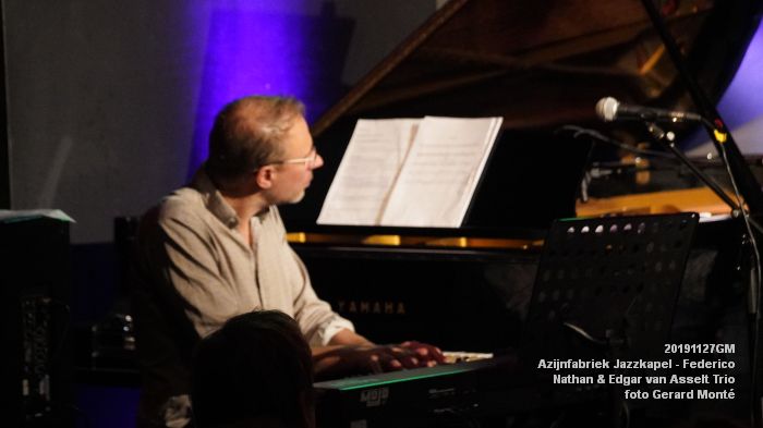LDSC03918- Azijnfabriek Jazzkapel - Federico Nathan - Edgar van Asselt Trio - 27nov2019 - foto GerardMontE web
