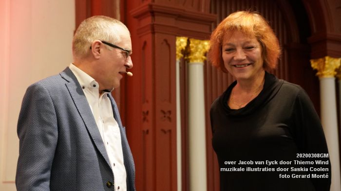 DSC04630- W2Toonzaal - lezing over Jacob van Eyck door Thiemo Wind - muzikale illustraties door Saskia Coolen - 8mrt2020 - foto GerardMontE web