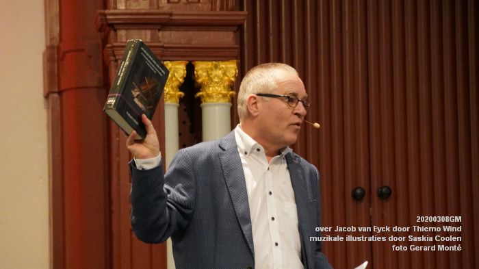DSC04644- W2Toonzaal - lezing over Jacob van Eyck door Thiemo Wind - muzikale illustraties door Saskia Coolen - 8mrt2020 - foto GerardMontE web