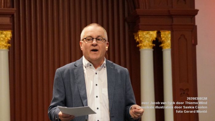 DSC04648- W2Toonzaal - lezing over Jacob van Eyck door Thiemo Wind - muzikale illustraties door Saskia Coolen - 8mrt2020 - foto GerardMontE web